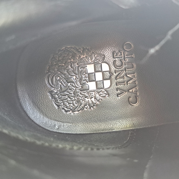 Vince Camuto Black Surde Ankle Booties with Buckle Women's Size 9.5 - Picture 5 of 10